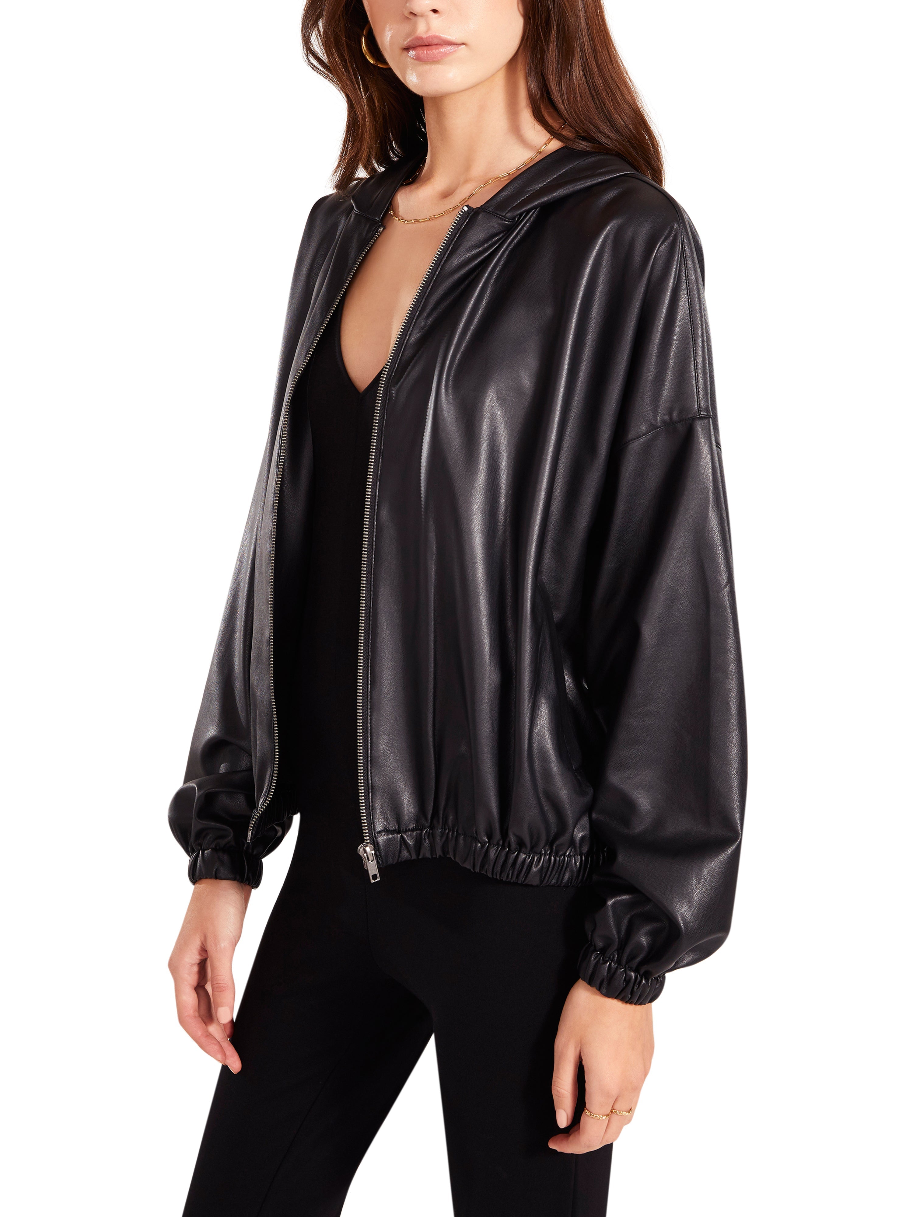 FAUX CHILL HOODIE BLACK - SM REBOOTED