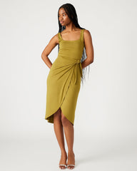 RHEA DRESS OLIVE - SM REBOOTED