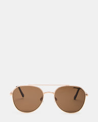 AYDIN SUNGLASSES BROWN GOLD