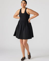 TOTTENHAM DRESS BLACK