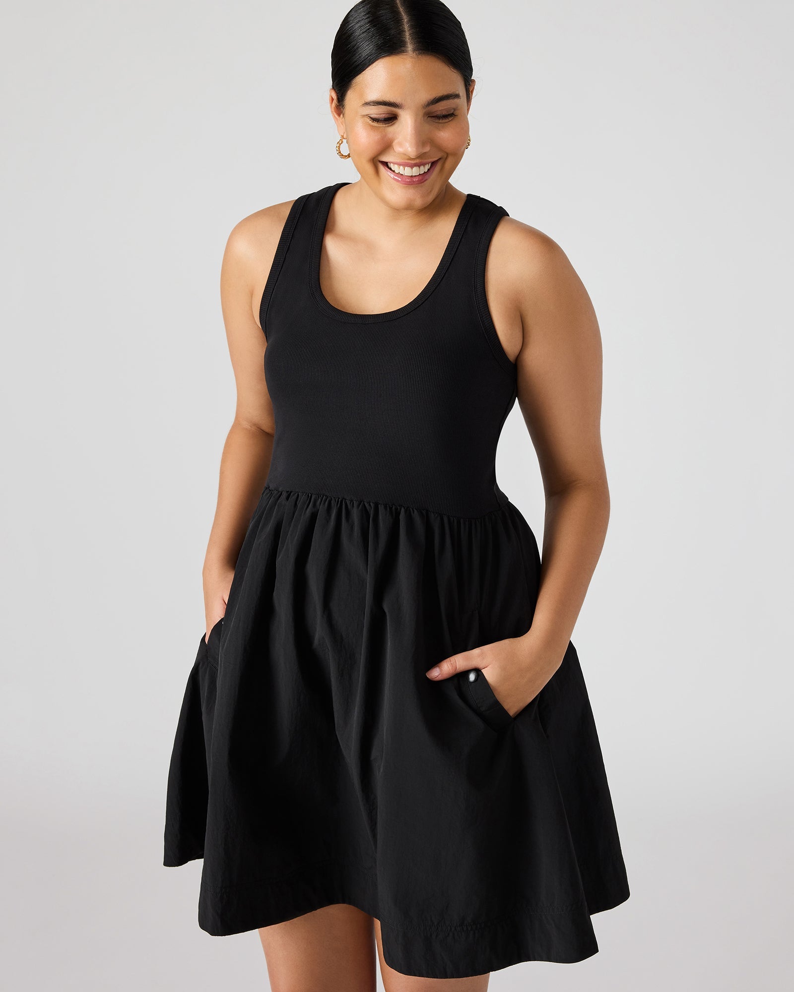TOTTENHAM DRESS BLACK