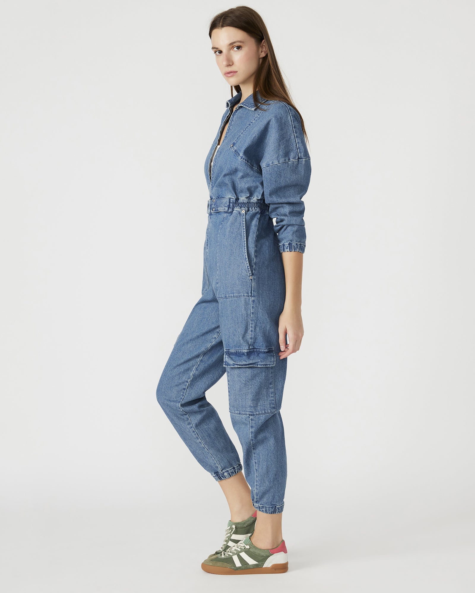 TRISTA DENIM JUMPSUIT