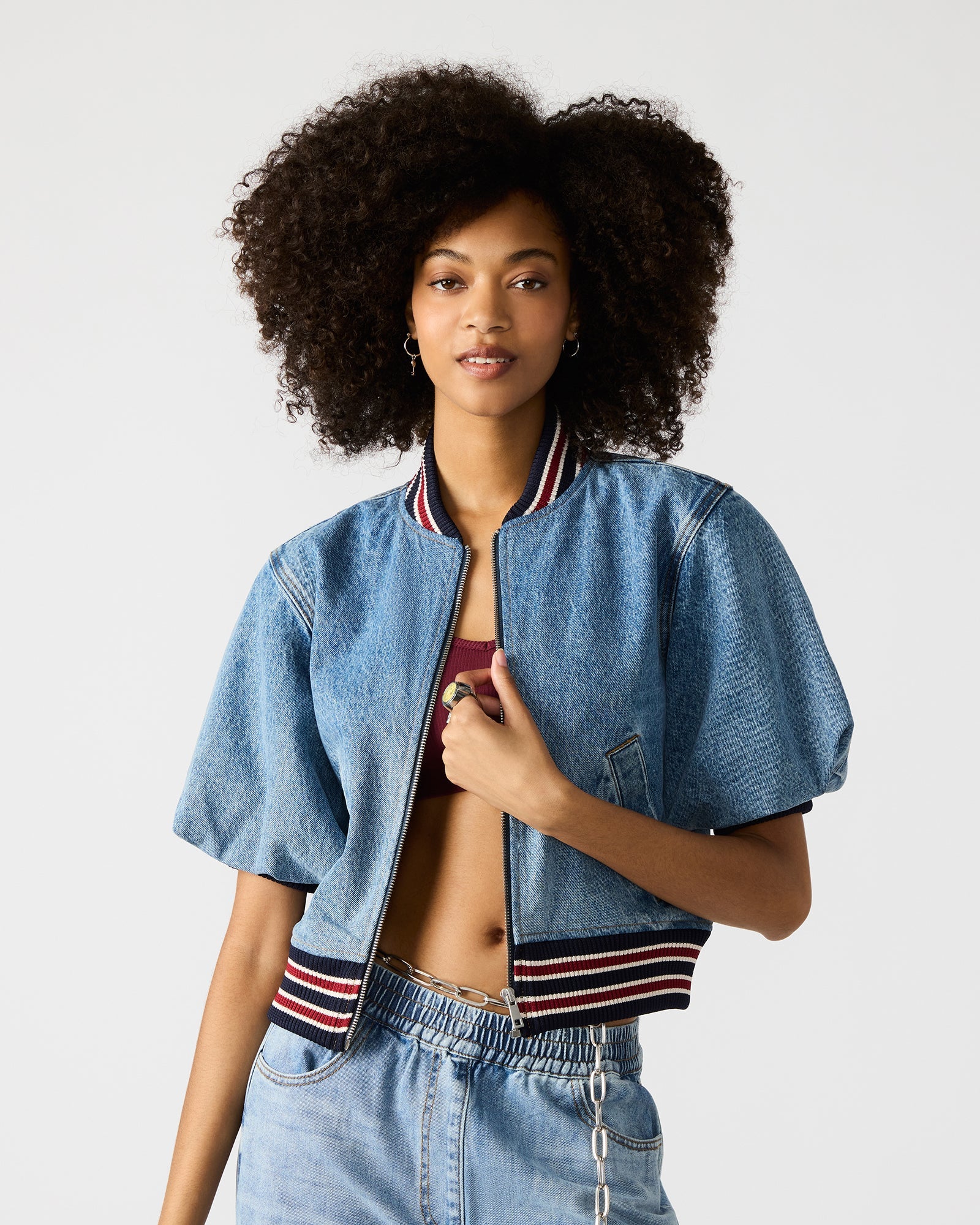 ZAMORA JACKET DENIM MULTI