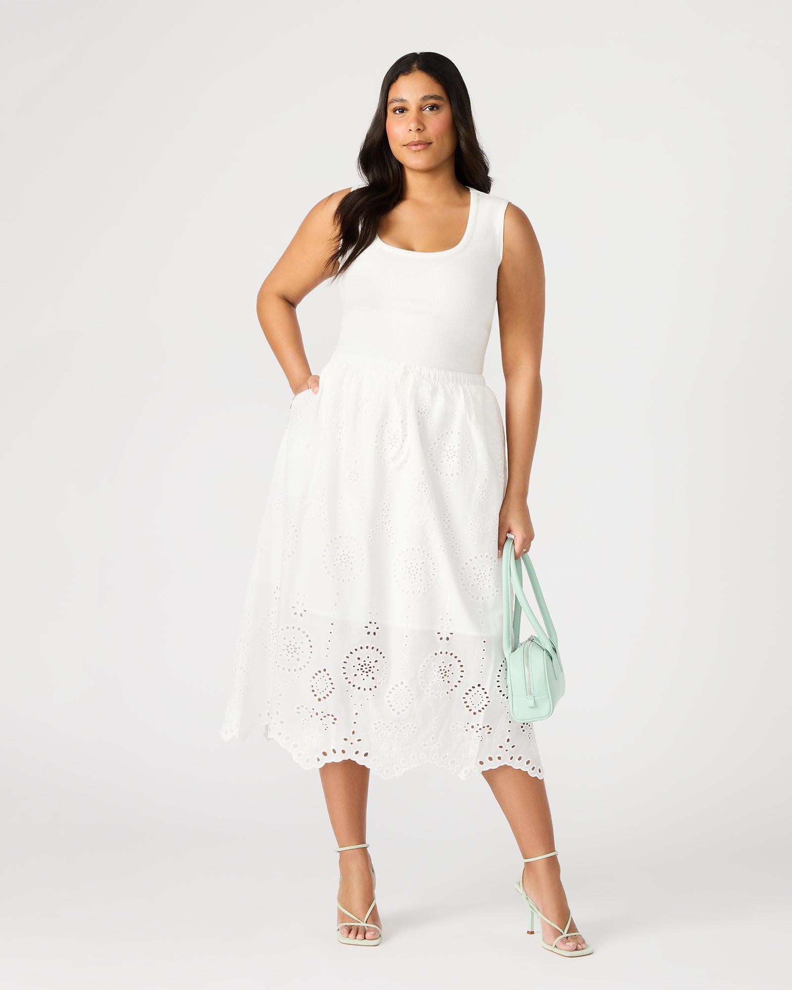 ANAISA SKIRT WHITE