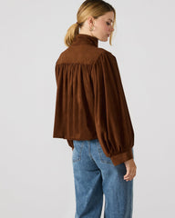 DIERDRA JACKET CHICORY COFFEE