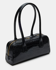 ANISE BAG BLACK CROCODILE