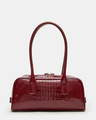 ANISE BAG RED CROCODILE