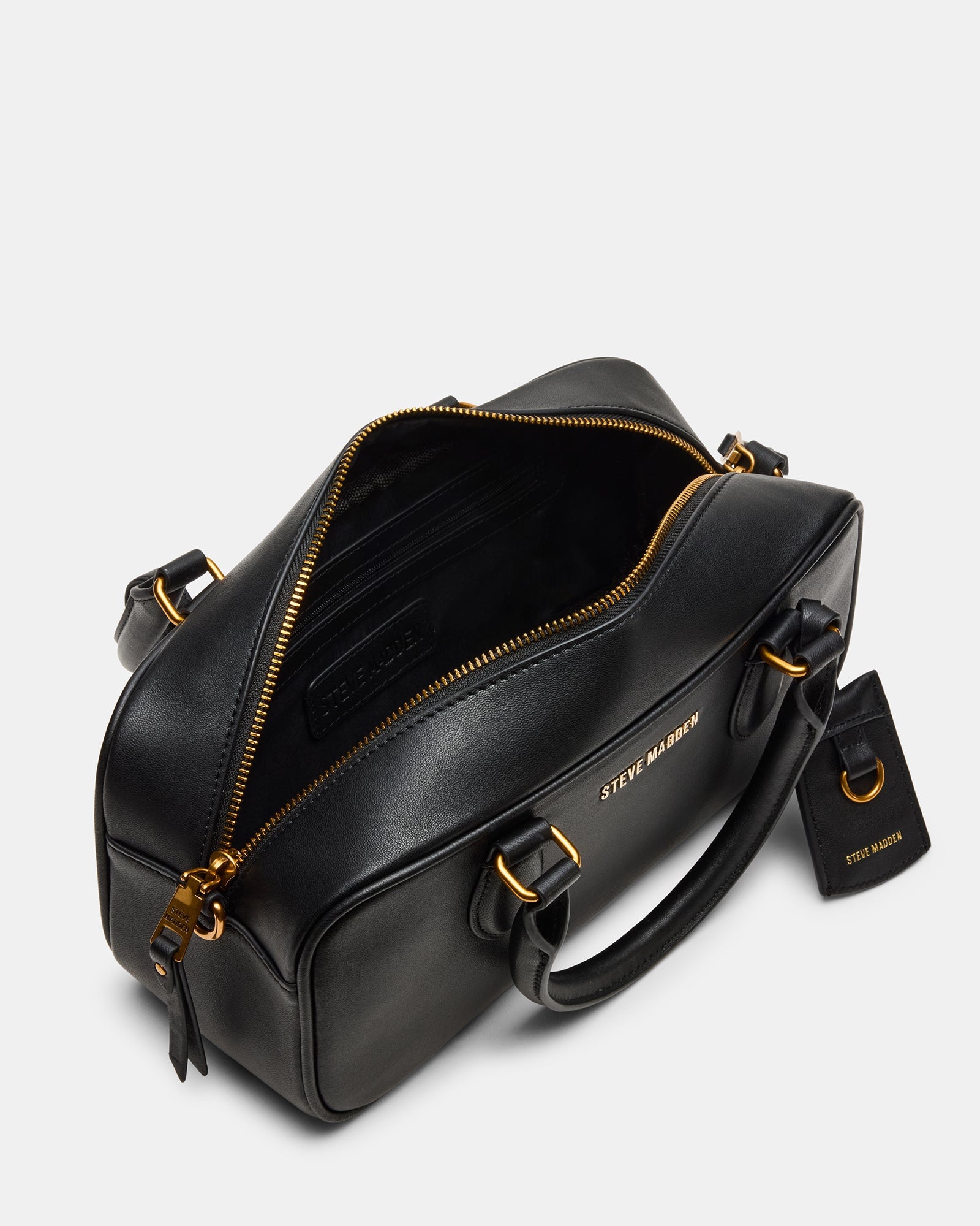 MERIT BAG BLACK LEATHER