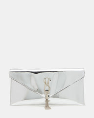 MORGANA BAG SILVER PATENT