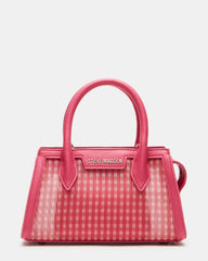 PEACHY BAG RED GINGHAM