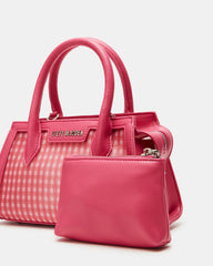 PEACHY BAG RED GINGHAM