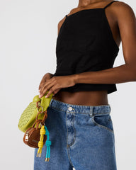 CRUISE BAG CHARM COGNAC