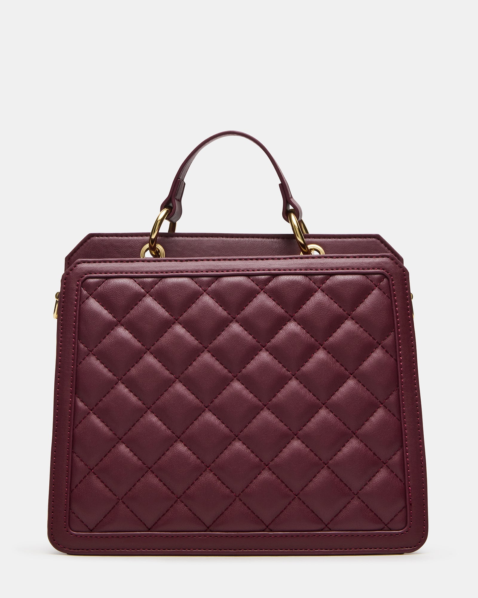 EVELYN BAG BLOODSTONE QUILTED