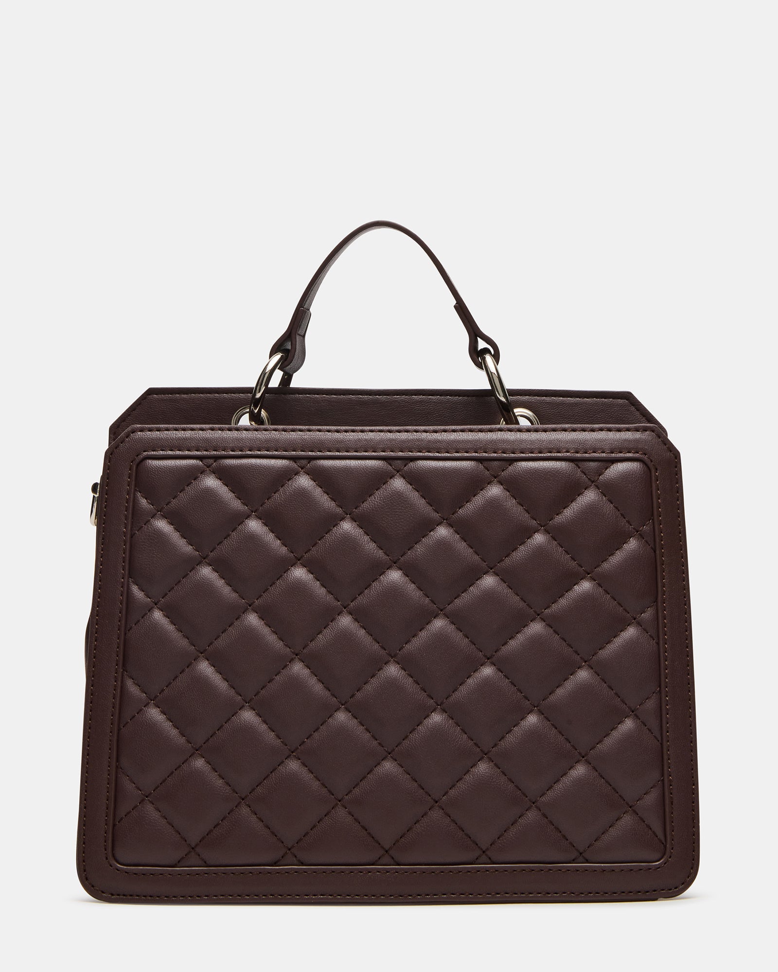 EVELYN BAG CHOCOLATE QUILTED