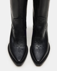 ALBANY BLACK LEATHER