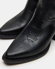 ALBANY BLACK LEATHER