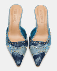 ALEXI DENIM MULTI STUDS