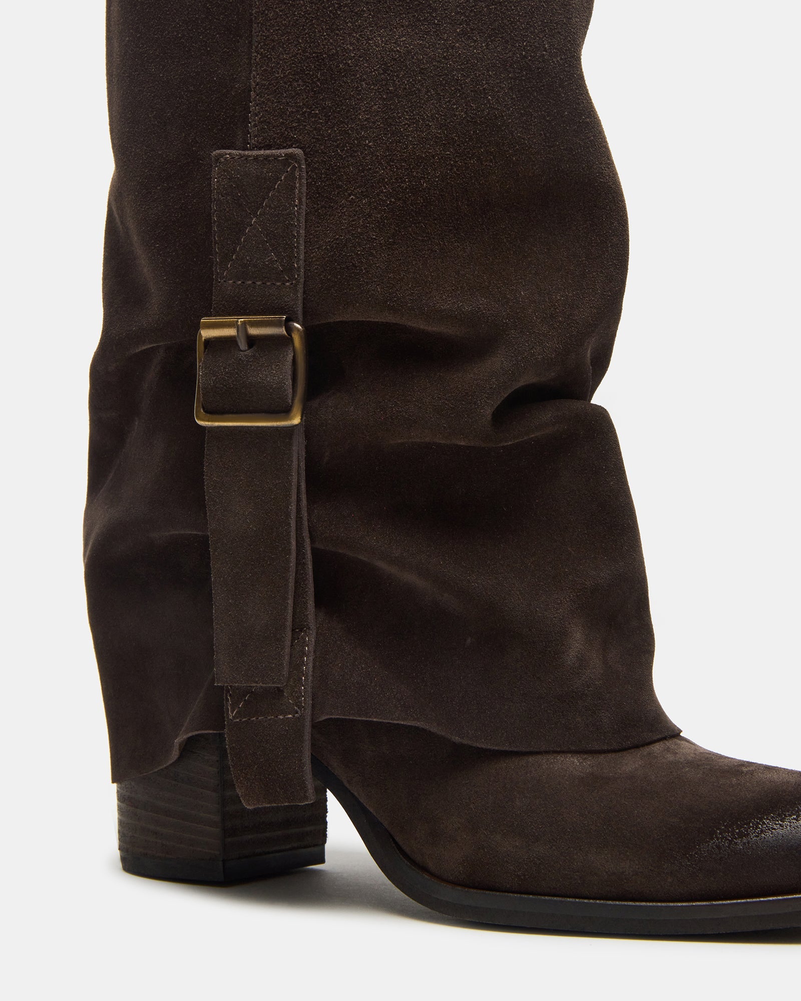 BOZEMAN DARK TAUPE SUEDE