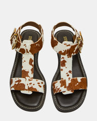 BRAZINN BROWN COW PRINT
