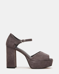 LONDON GREY SUEDE