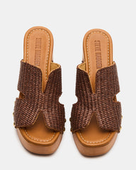 SUNKISSED BROWN RAFFIA