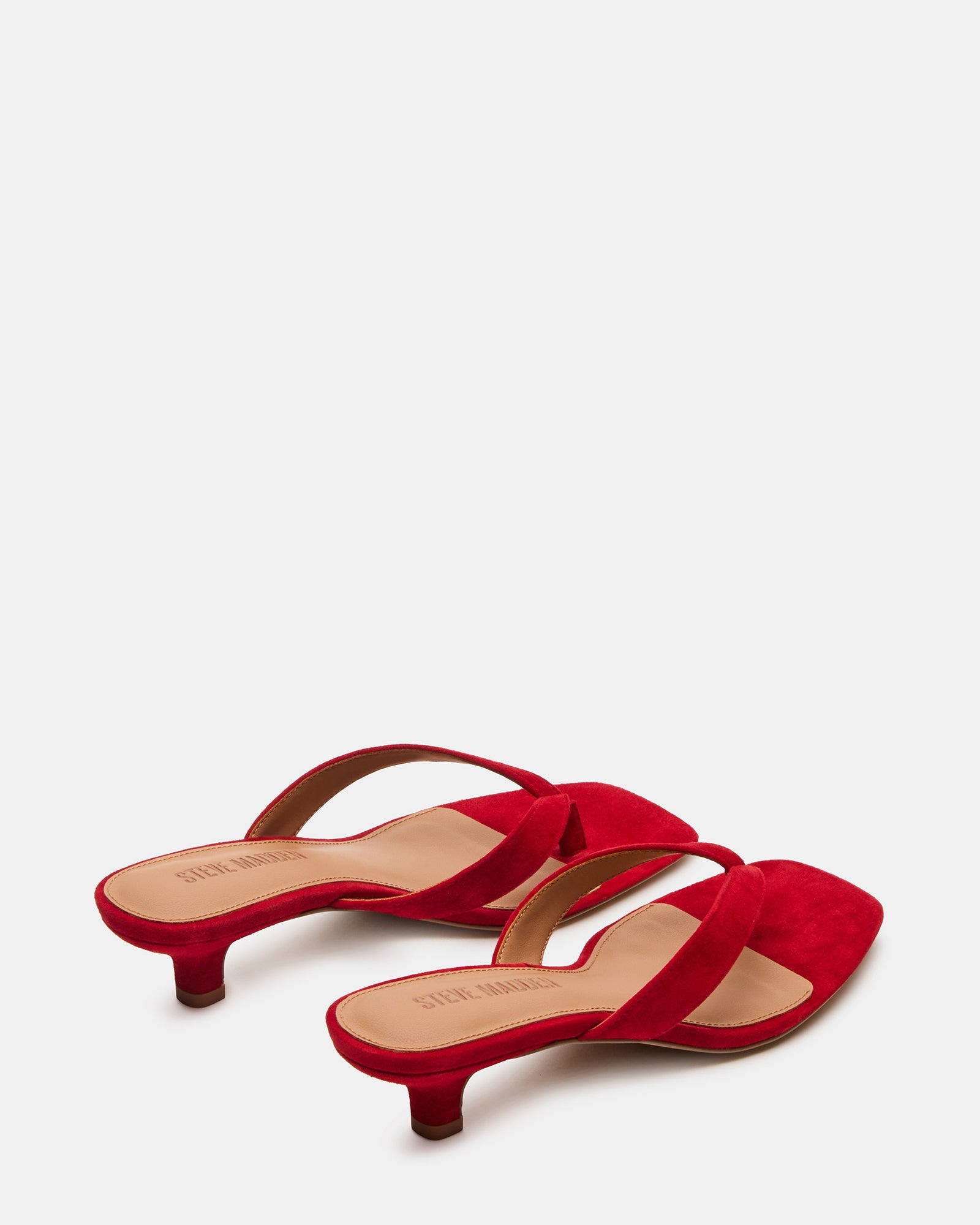 TRACIE RED SUEDE