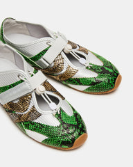 VIPER SNEAKER & DIEGO BAG GREEN METALLIC BUNDLE