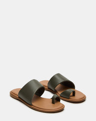 ZANI OLIVE LEATHER