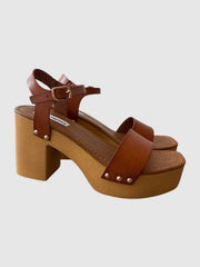 Wooden platform heel - SM REBOOTED